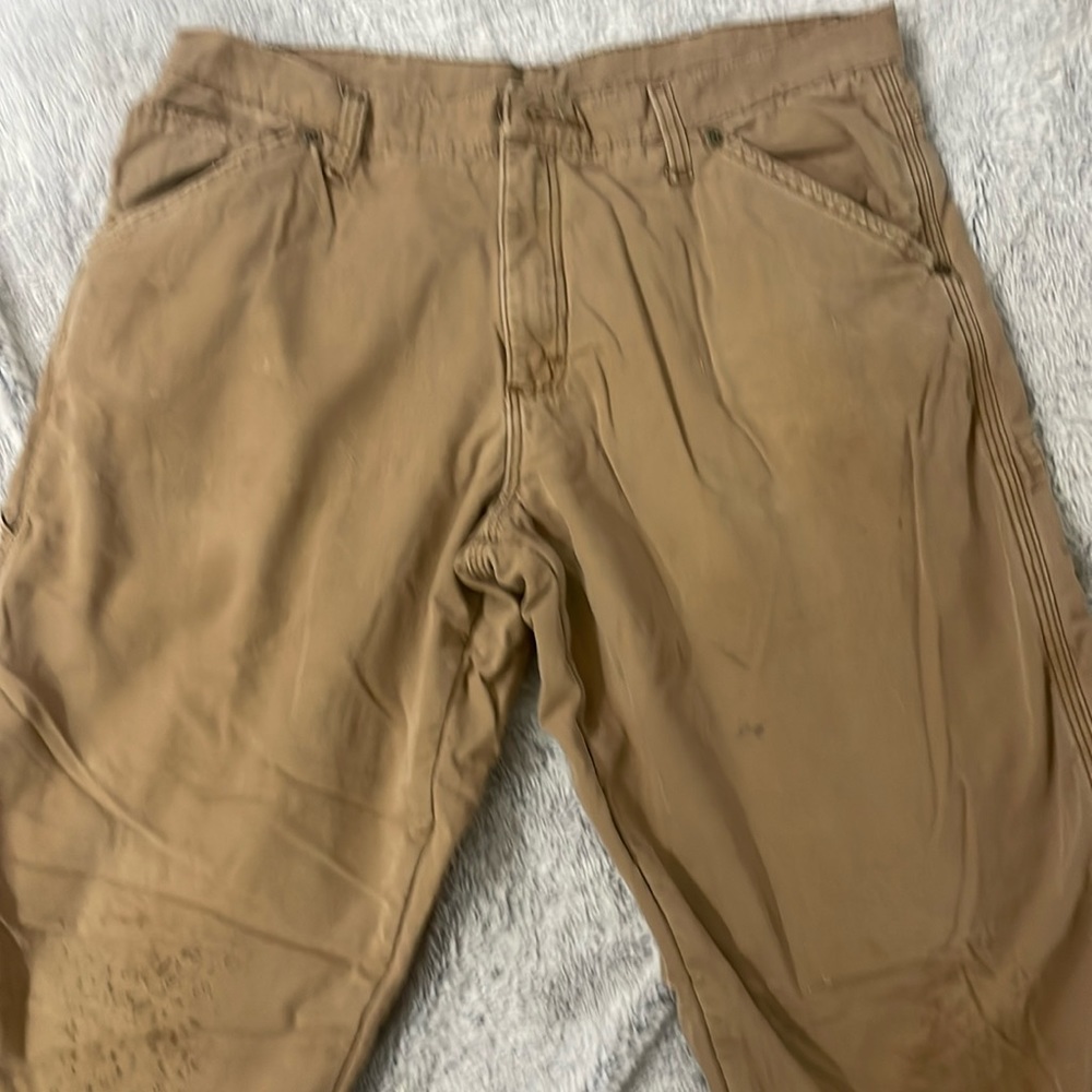 Wrangler fleeced lined pants,Worn to work in,size 34X30